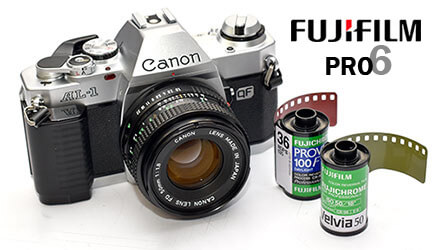 E6 slide film processing - pro quality, fast turn around. 35mm slide film developing (E-6).