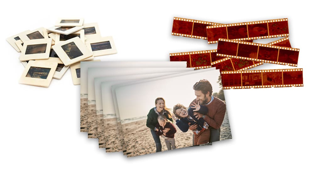 Pro quality film and print scanning. Photo print, film, and 35mm slide scanning and copying.